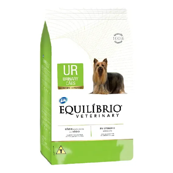 Ração Equilibrio Veterinary Urinary Cães 2kg Foto 1