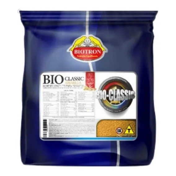 Ração Extrusada Biotron Bio-classic - Amarela - 5 Kg Foto 1