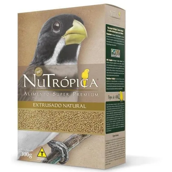 Ração Extrusada Nutrópica - Coleiro Natural - 300g Foto 1