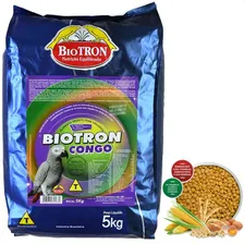 Ração Extrusada Papagaio Do Congo 5kg Biotron Alim. Completo Foto mini 1