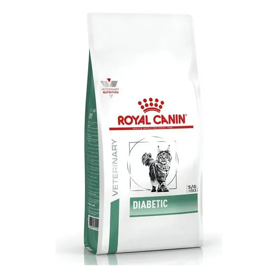 Ração Feline Diabetic 1,5kg Royal Canin Foto 1