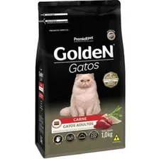 Ração Golden Gatos Adultos Sabor Carne 1Kg Foto mini 1