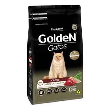 Ração Golden Gatos Castrados Premier Pet Sabor Carne 1kg Foto mini 1
