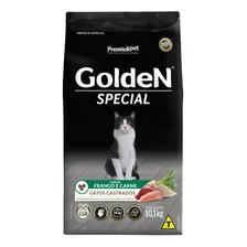 Ração Golden Special Gatos Castrados Carne e frango 10,1kg Foto  mini 1