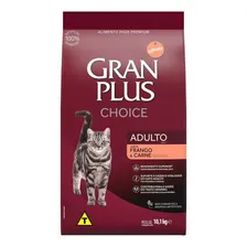 Ração Gran Plus Choice Gatos Adulto Frango E Carne 10,1kg Foto mini 1