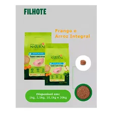 Ração Guabi Natural Cães Filhote Frango Arroz Integral 20kg Foto mini  2