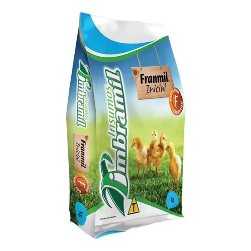 Ração Inicial Farinha Para Aves Pintinhos 5kg Franmil Foto 1