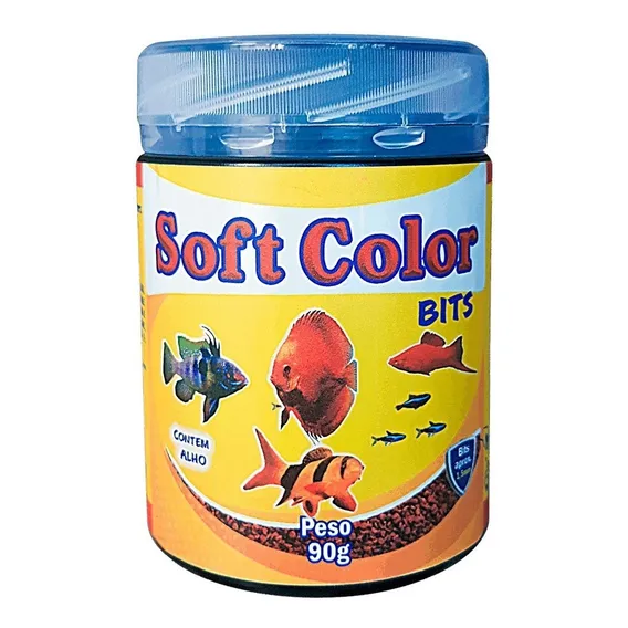 Ração Maramar - Soft Color Bits 90g Foto 1