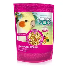 Ração Megazoo Mix Calopsitas Tropical 1,2kg Alimento Foto  mini 1