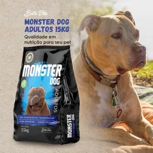 Ração Monster Dog 15 Kg Natural 38% Proteína Sem Transgênico Foto mini 4