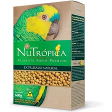 Ração Nutrópica Natural Para Papagaios - 600 G Foto  mini 1