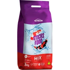 Ração P/ Carpas Mix-sticks Food Mix 3kg Nutricon Foto mini 2