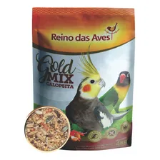Ração Para Calopsita Alimento Gold Mix 4kg Reino Das Aves Foto mini 2