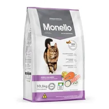 Ração Para Gatos Castrados Monello Cat Peru E Salmão 10,1kg Foto  mini 1
