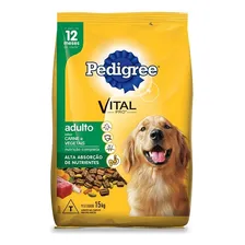 Ração Pedigree Carne E Vegetais Cães Adultos - 15kg Foto mini 2