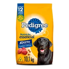 Ração Pedigree Nutrição Essencial Carne Cães Adultos 10,1kg Foto mini 1