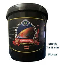 Ração peixes Carnívoros De Superfície 1,5kg Sticks Foto mini 3
