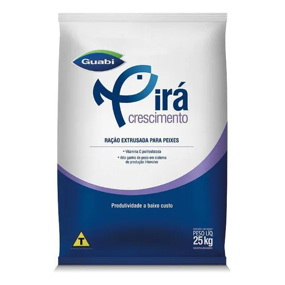 Ração Peixes Guabi Carpas, Pacus, Tilápias, Pintados 5kg Foto 1
