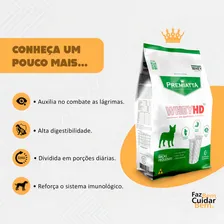Ração Premiatta Whey Hd raças pequenas 3kg Foto mini 2