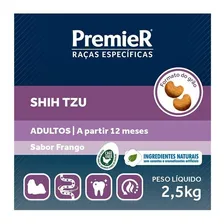 Ração Premier Raças Específicas Shih Tzu Adulto 2,5 Kg Frang Foto mini 3