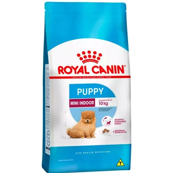 Ração Royal Canin Mini Indoor Puppy Junior 1kg Foto 1