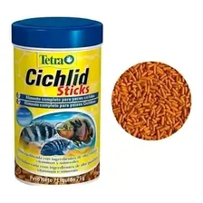 Ração Tetra Cichlid Sticks 75g Para Peixe Ciclídeo Ciclídio Foto mini 1