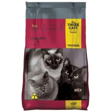 Ração Three Cats Original Gatos Castrados 10,1kg Foto mini 1