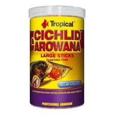 Ração Tropical Cichlid & Arowana Large Sticks 75g Oscar Foto mini  2