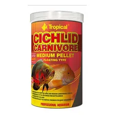 Ração Tropical Cichlid Carnivore Medium Pellet 360g Foto mini 2