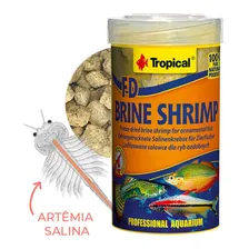 Ração Tropical Fd Brine Shrimp 100% Artêmia Liofilizada Foto mini 4