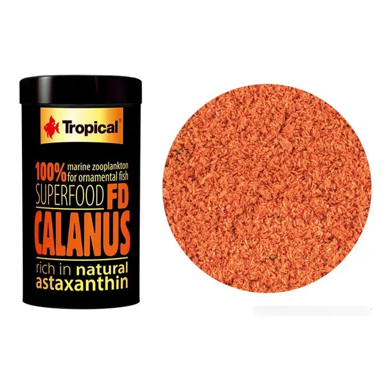 Ração Tropical Soft Line Fd Calanus 12g Plâncton Liofilizado Foto 1