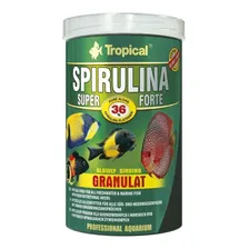 Ração Tropical Spirulina Super Forte Granulat 60g Ciclideos Foto mini 1