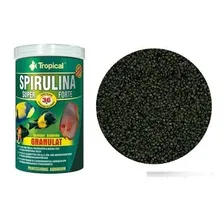 Ração Tropical Spirulina Super Forte Granulat 60g Ciclideos Foto mini 2