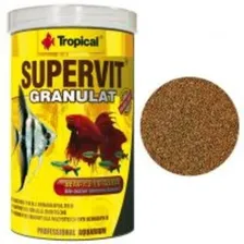 Ração Tropical Supervit Granulat 138g Para Peixes Foto mini 1