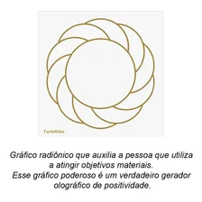 Radiestesia Radiônica - Placa Turbilhão - Ps 1mm 14x14 (cm) Foto mini  2