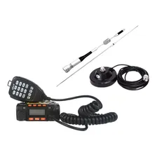 Radio Amador Qyt 8900 Mini Uhf Vhf + Antena Base Magnética Foto mini 1