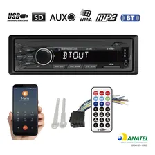 Radio Automotivo Bluetooth Auto Rádio Som Carro Mp3 Usb Fm Foto mini 1