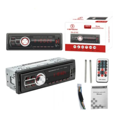 Radio Automotivo Kapbom Bluetooth Entrada Usb Foto 1