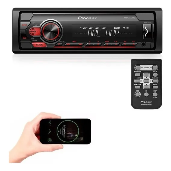 Radio Automotivo Pioneer Mvh-s118ui Usb Mixtrax Controle Foto 1
