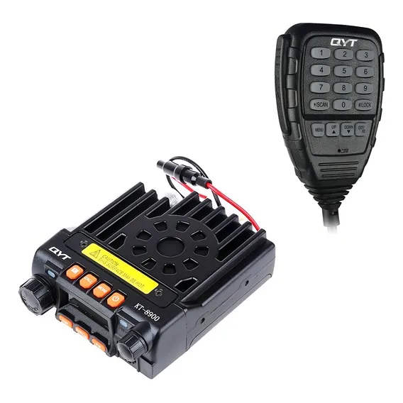 Rádio Base Qyt Kt-8900 Dual Band 25wats + Ptt Foto 1
