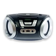 Radio Bombox Micro System Toca Cd Usb Bluetooth Fm Auxiliar Cor Preto Foto mini 4