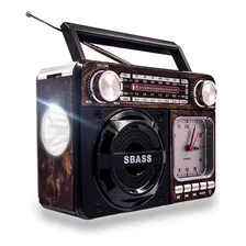 Rádio Com Tomada Bluetooth Am Fm Pendrive Com Sd Radinho Usb Foto mini 3