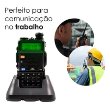 Radio Comunicador Dual Band Baofeng Uv-5r Foto mini 4