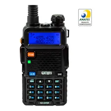 Rádio Comunicador Ht Dual Band Uhf Vhf Uv-5r Fm Fone Ptt Foto mini  3