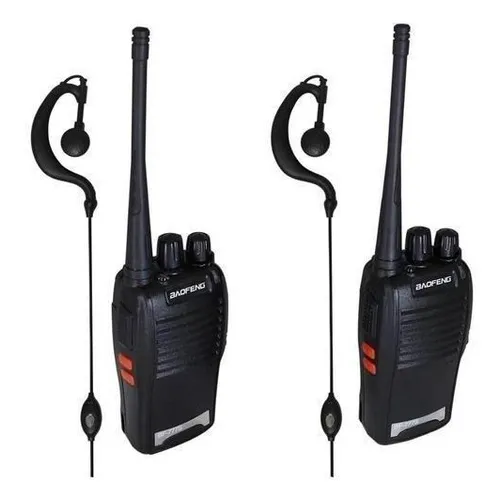 Rádio Comunicador Walk Talk Baofeng Bf-777s + Fone De Ouvido Foto 1