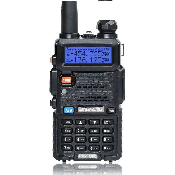 Rádio Comunicador Walk Talk Ht Baofeng Dual Band Uv5r + Foto 1