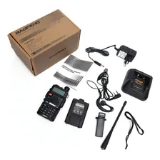 Rádio Comunicador Walk Talk Ht Baofeng Dual Band Uv5r + Foto mini 3