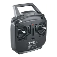 Rádio Controle Aeromodelo Futaba 6ch 6l Sport T-fhss Air Cor Preto Foto  mini 1