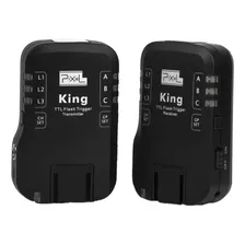 Rádio Flash Pixel King Wireless I-ttl 2.4ghz Para Nikon Foto mini  3