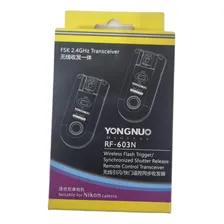 Radio Flash Yongnuo Rf-603 N3 P/ Nikon S/ Fio! Foto mini  2